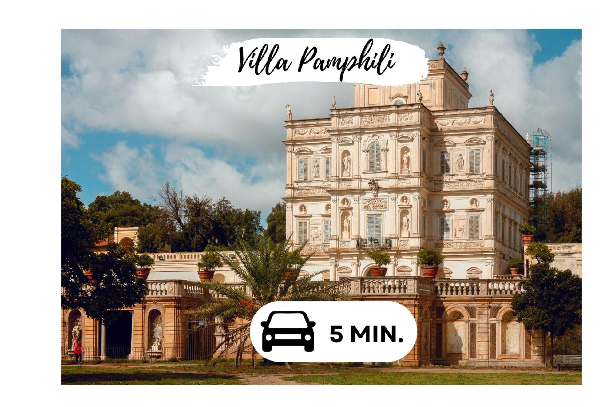 15 Min From The Vatican Wi-Fi And Garden Bagian luar foto